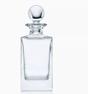 Tiffany Classic Square Decanter in Crystal Glass